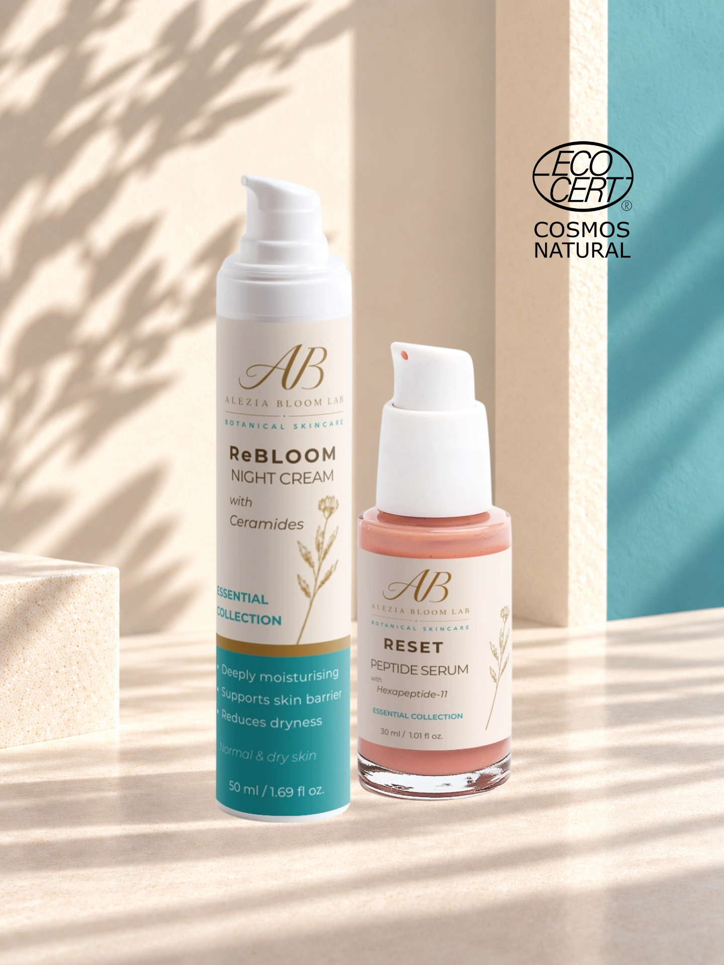 Night Renewal DUO con los productos visibles