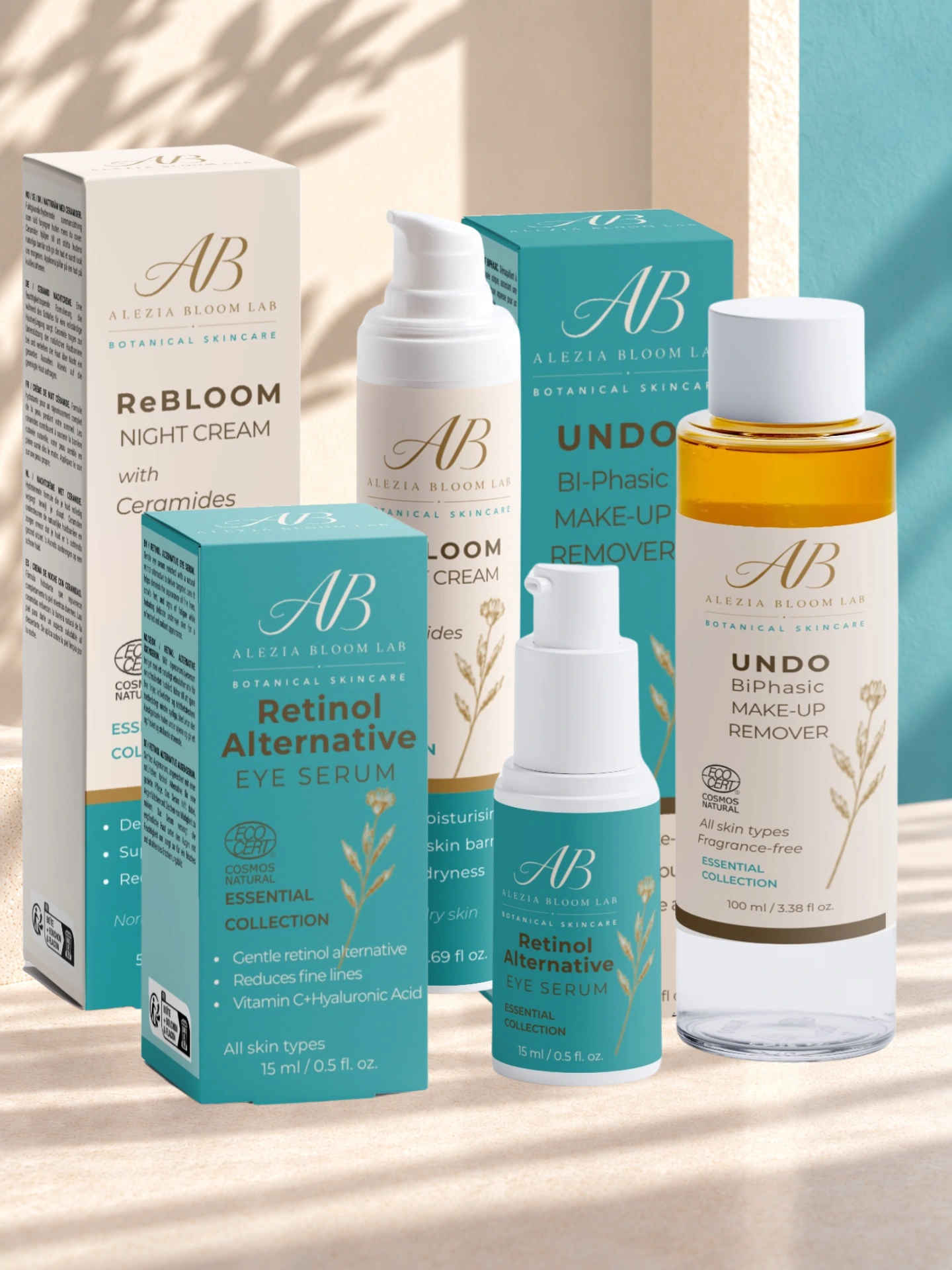 Evening Reset Ritual TRIO with the visible component products