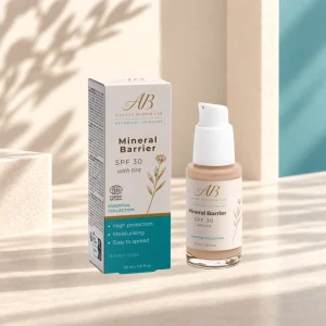 Mineral Barrier SPF30 con envase visible